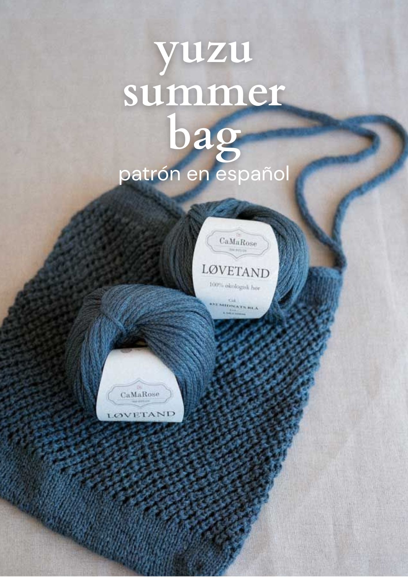YUZU SUMMER BAG - patron en español