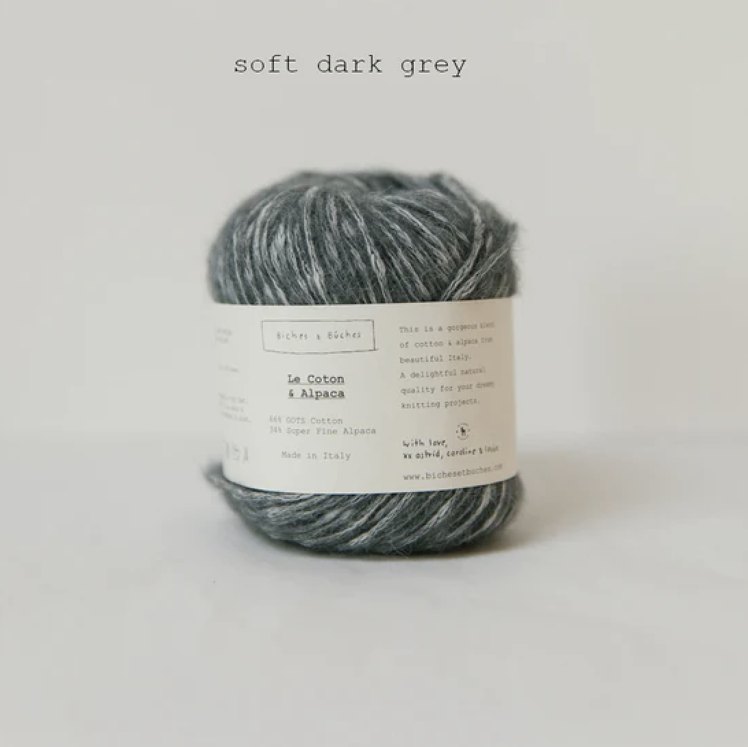 soft dark grey