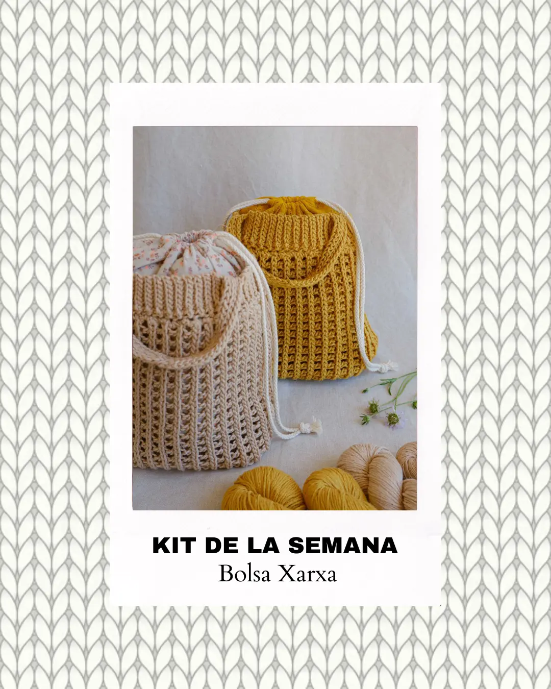 kit 'BOLSA XARXA' de Ameskeria