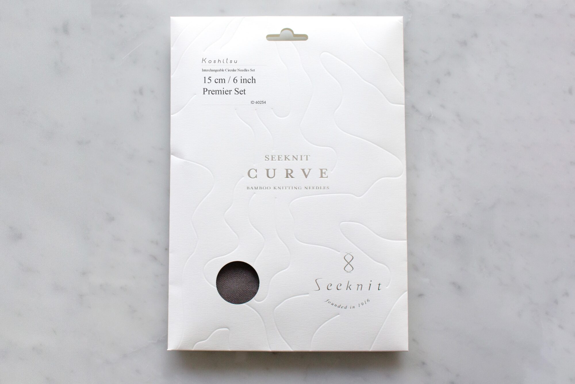 Estuche SEEKNIT Curve agujas circulares 10 cm - color natural - Imagen 6