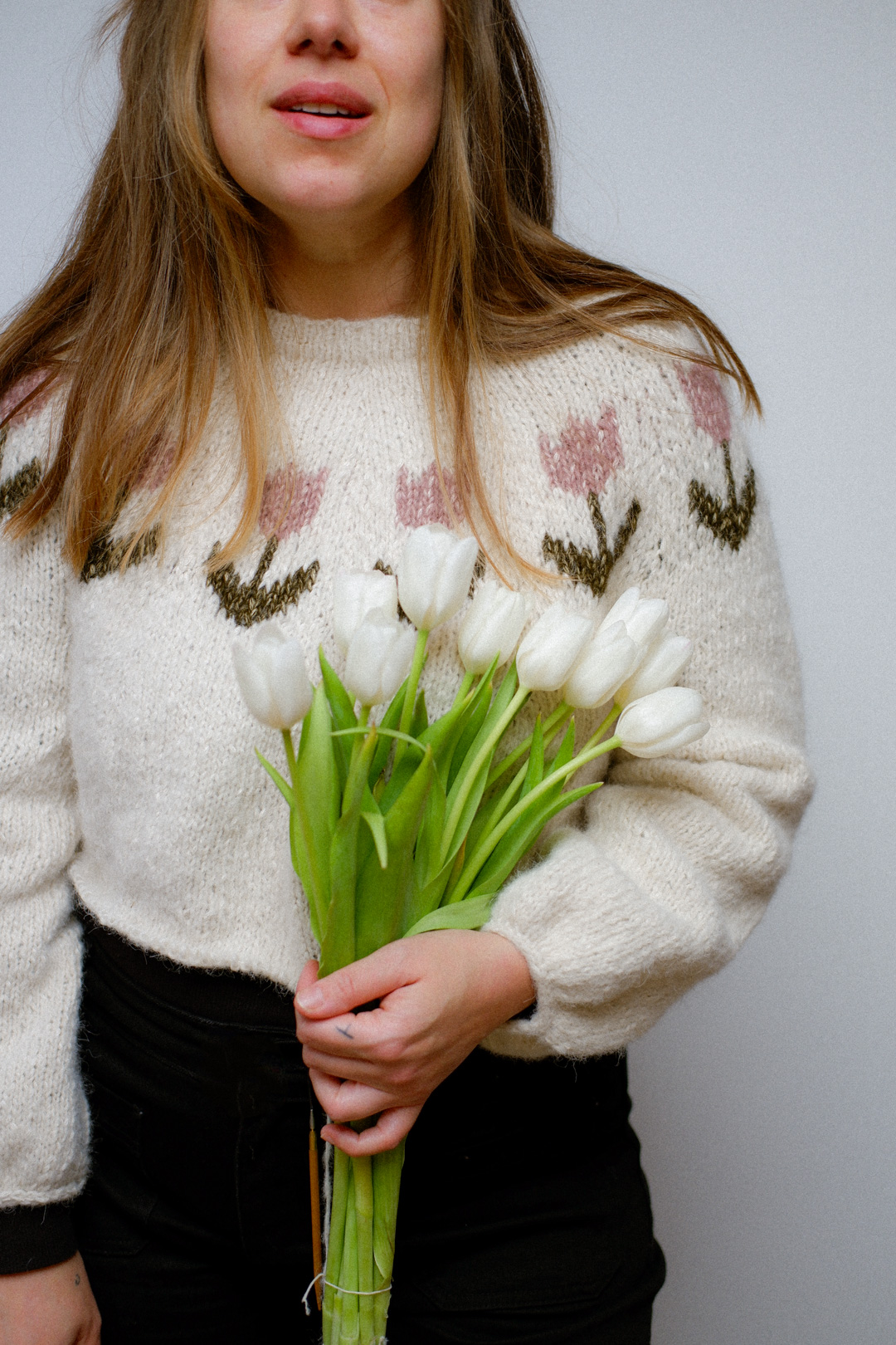WINTER BULBS SWEATER - patron en español - Imagen 13