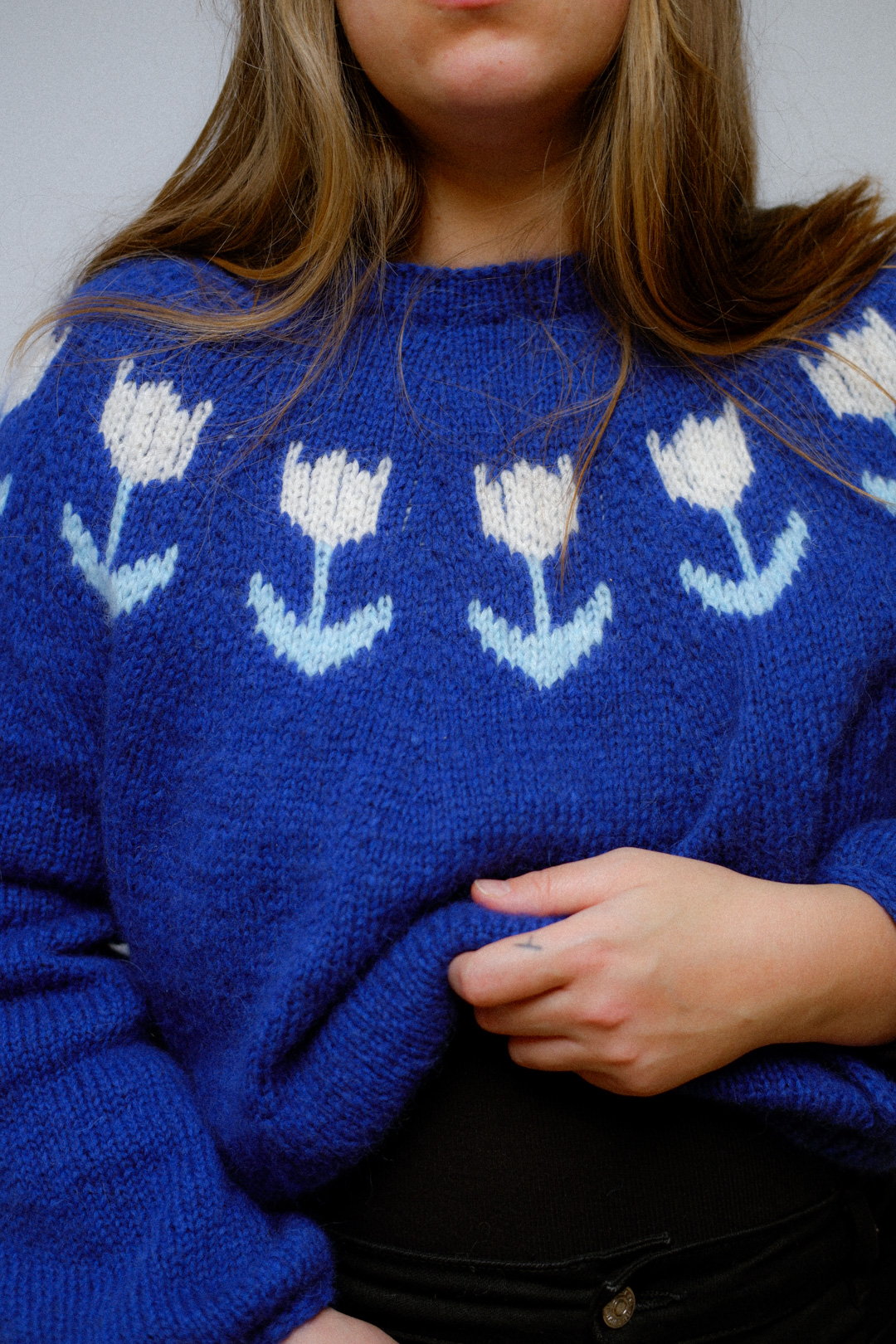 WINTER BULBS SWEATER - patron en español - Imagen 7