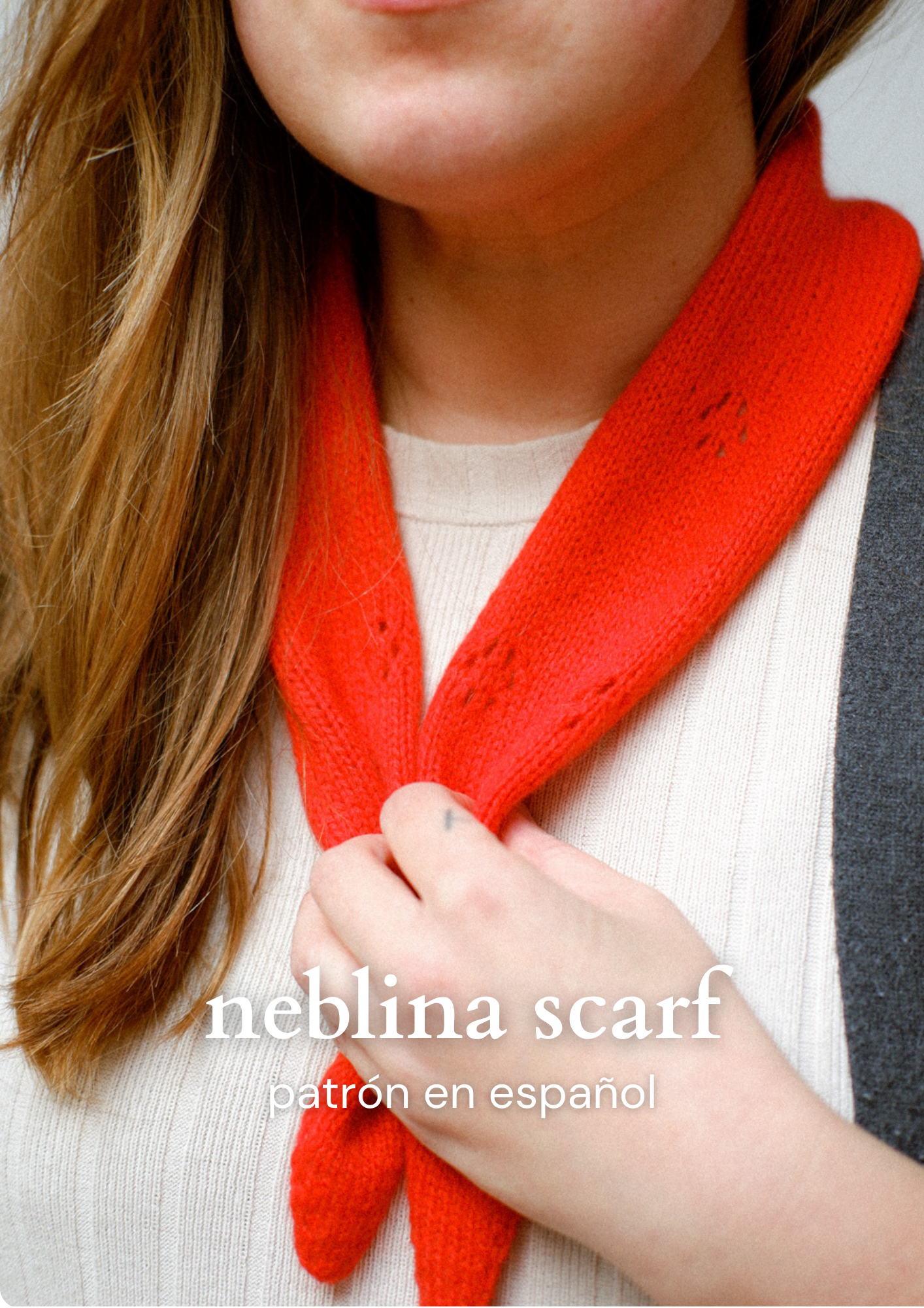 NEBLINA SCARF - patron en español