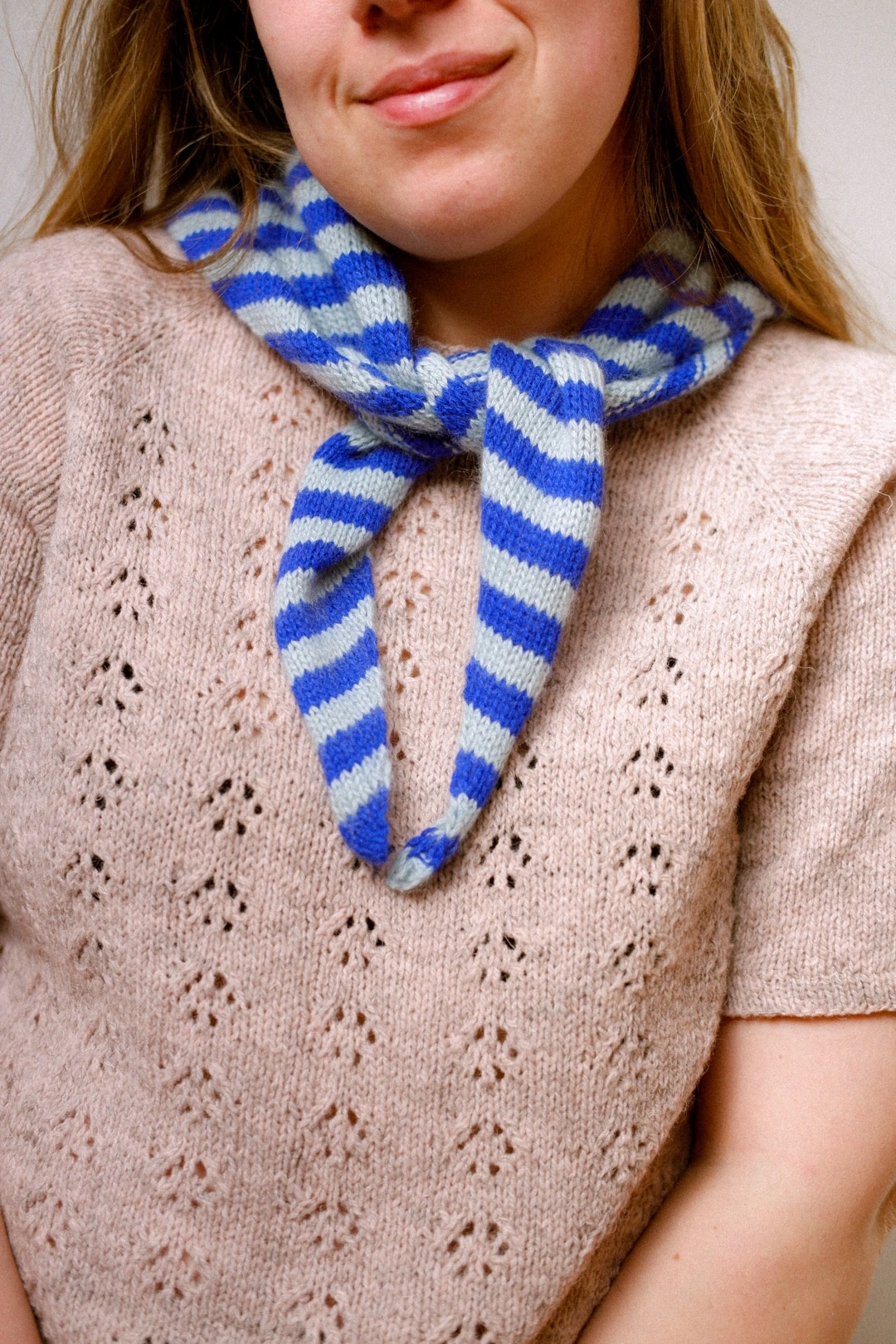 PASTORAL SCARF - patron en español - Imagen 4