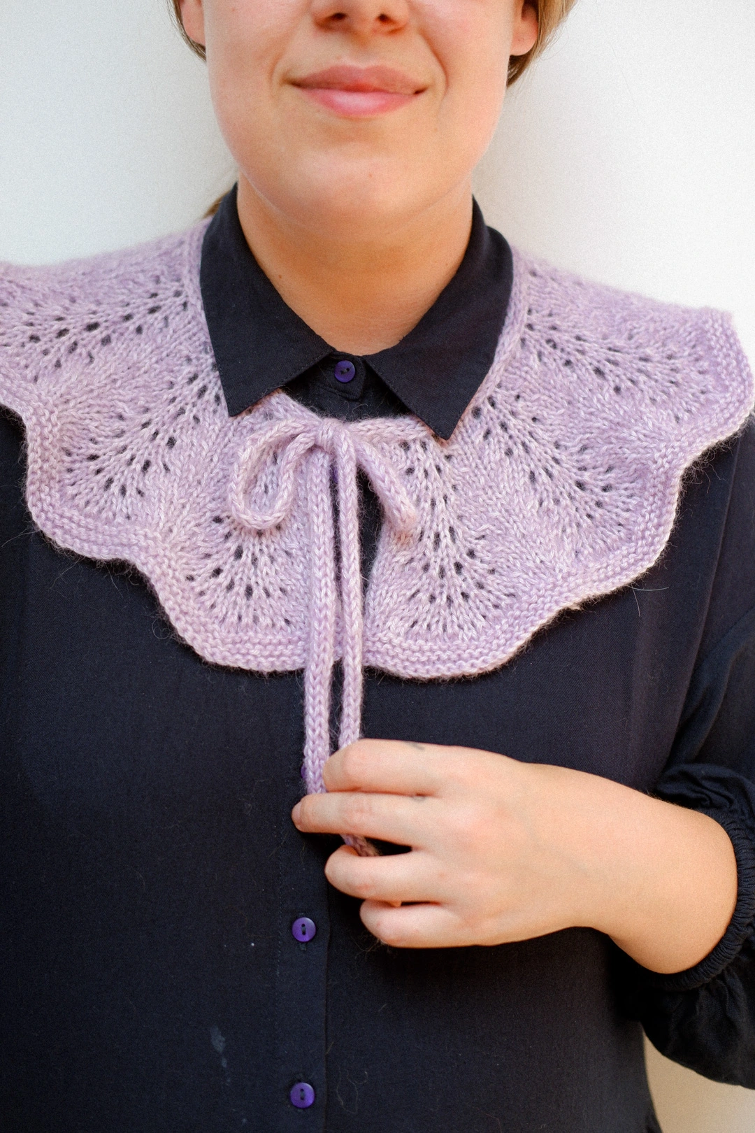 BUTTERCUP COLLAR - patron en español - Imagen 6