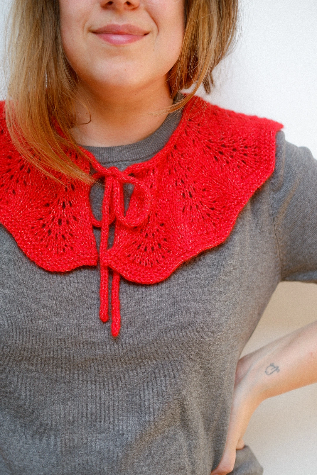 BUTTERCUP COLLAR - patron en español - Imagen 7